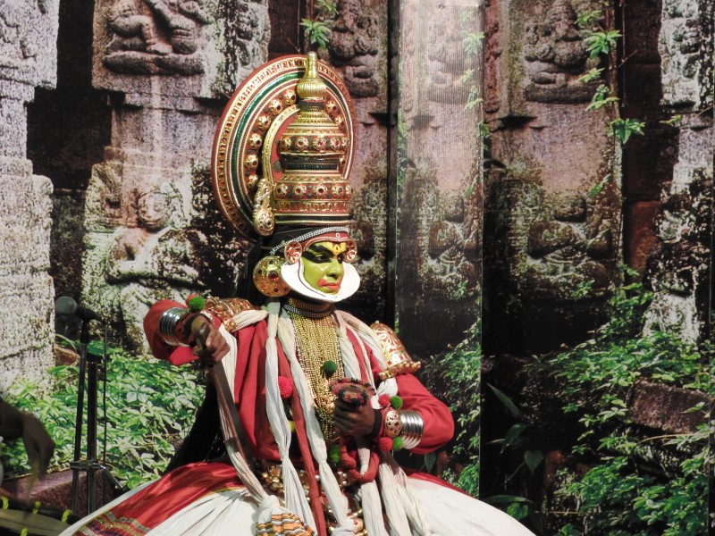 43 COCHIN Rappresentazione di Kathakali